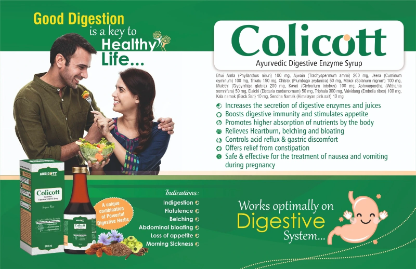 Colicott Ayurvedic Digestive Enzyme Syrup